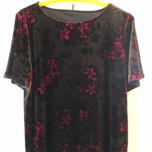 Ann Taylor Velvet Top
